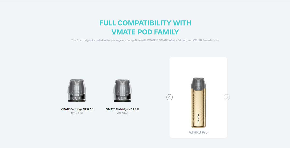 VooPoo VMate Pro Pod Kit 900mAh 3ml